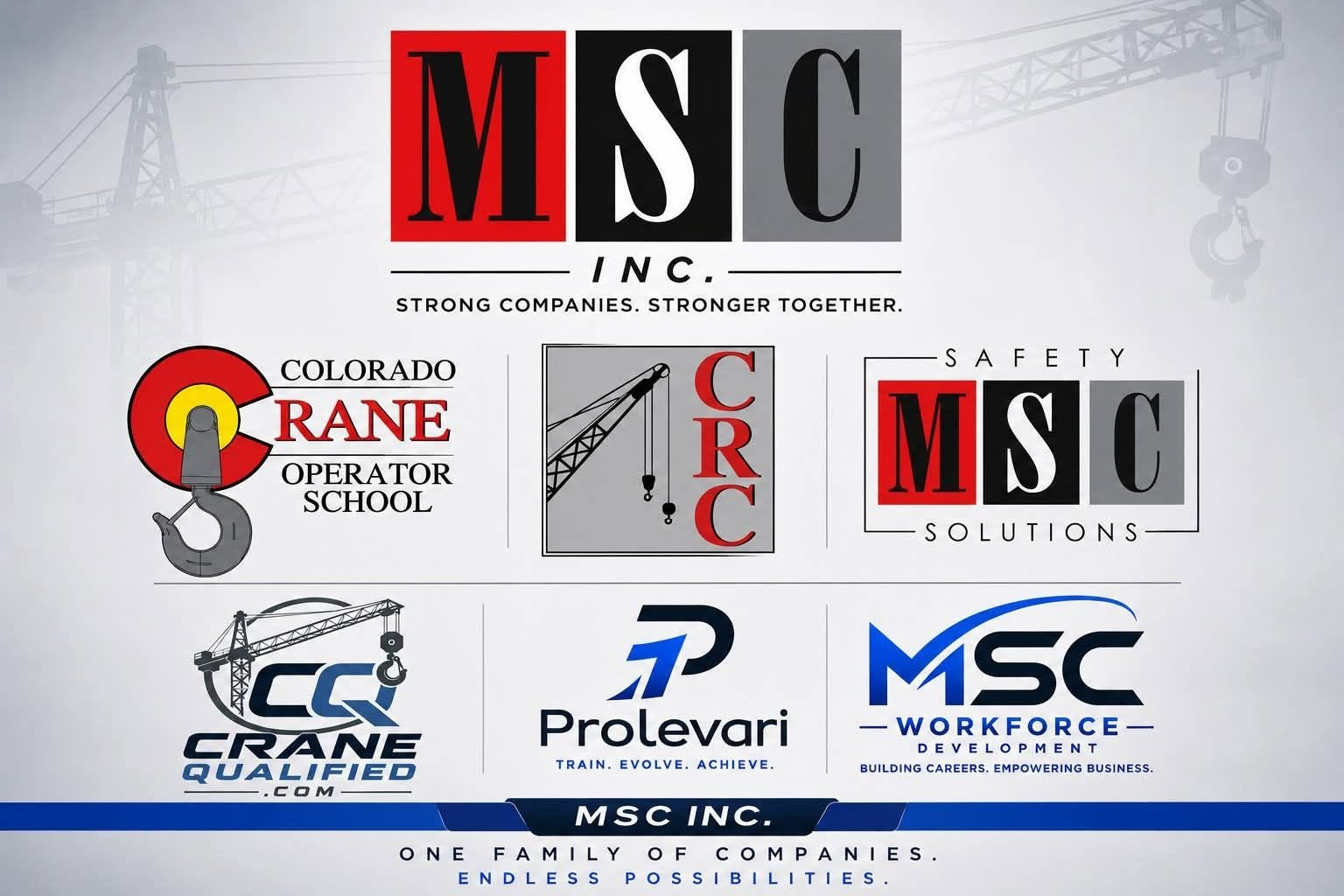 MSC Inc. — Strong Companies. Stronger Together.